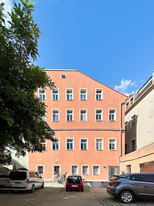 Modern Eingerichtete Wohnung Im Stadtzentrum Zittau Kostenloser Parkplatz Esterno foto