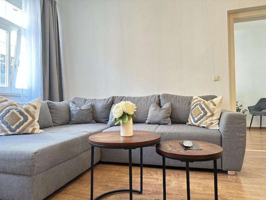 Modern Eingerichtete Wohnung Im Stadtzentrum Zittau Kostenloser Parkplatz Esterno foto